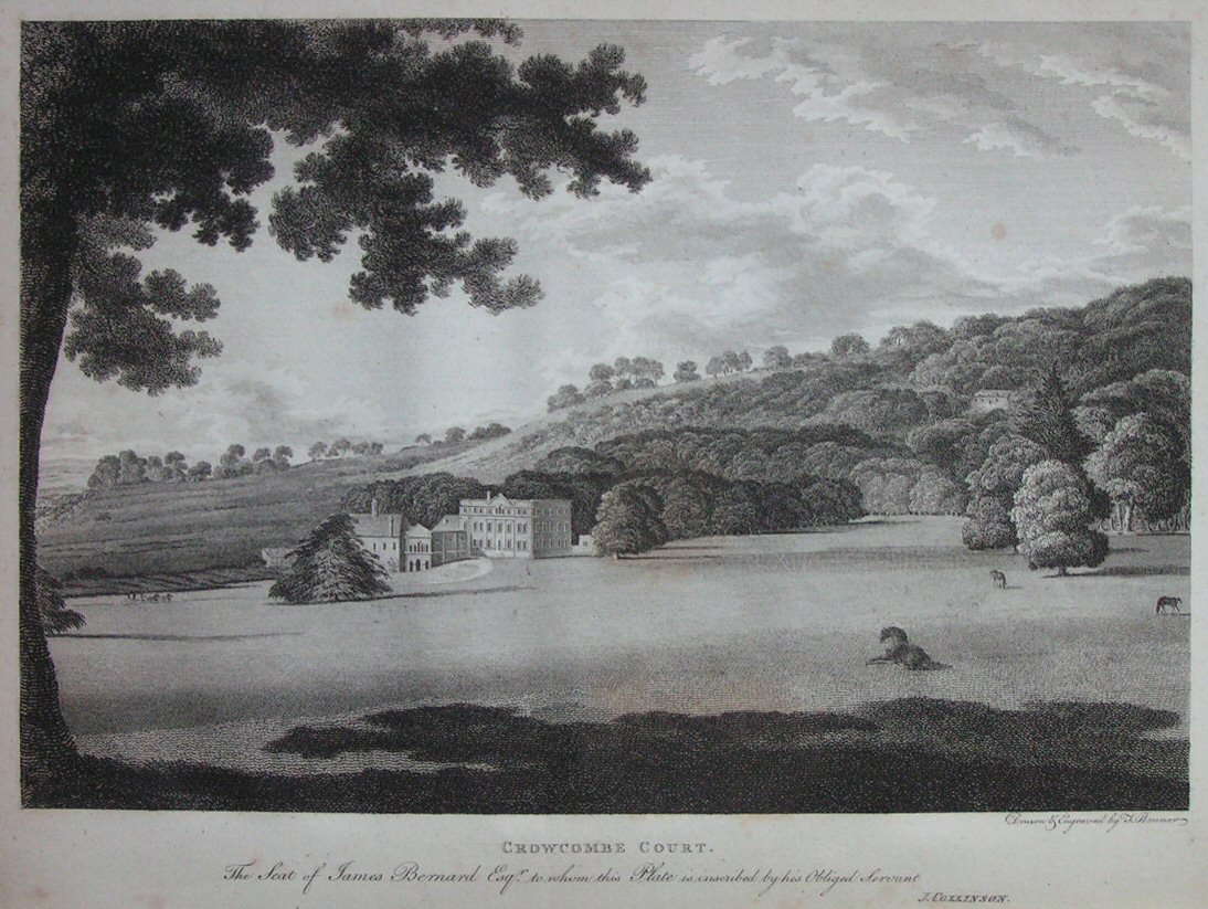 Print - Crowcombe Court. The Seat of James Bernard Esqr. - Bonnor